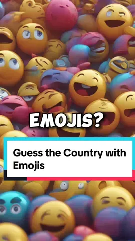 Guess the country by emojis🫣🌎 #emoji #country #emojichallenge #trivia #challenge 
