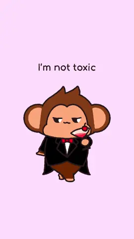 Send this to a classy friend 🤩 #toxique #animation 