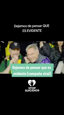 Increíble y viral campaña que nos demuestra que la #saludmental no es un tema EVIDENTE. Thanks a lot for this @Norwich City FC  🫂 y a mi amigo @Juan Delgado  y @Ceciarmy  también por darla a conocer en el ámbito hispanohablante ❤️‍🩹 #YONOMECALLO Firmando ayudas mucho más de lo que crees 𝗰𝗵𝗮𝗻𝗴𝗲.𝗼𝗿𝗴/𝘀𝘁𝗼𝗽𝘀𝘂𝗶𝗰𝗶𝗱𝗶𝗼𝘀 para exigir educación emocional desde pequeños en los colegios así como medidas de prevención del su1c1dio y pro salud mental. Síguenos en http://youtube.com/stopsuicidios | http://tiktok.com/@stopsuicidios __ Pide ayuda 🆘 (recursos España) ☎️ 024 (At. Conducta su1c1da, 24hrs, anónimo) ☎️ 911 385 385 (As. @labarandillaespana ) ☎️ 717 003 717 (@tfdelaesperanza_717003717) ☎️ 900 925 555 (@barcelona_cat) ✨️ Tienes más recursos en nuestros destacados y en la web: http://𝘀𝘁𝗼𝗽𝘀𝘂𝗶𝗰𝗶𝗱𝗶𝗼𝘀.𝗼𝗿𝗴 donde también puedes ayudar donando si lo deseas para hacer más fuertes nuestras campañas. ➕️ Firma gratis para pedir recursos en change.org/stopsuicidios 💪 ya somos más de 430.000 súmate #salud #norwichcity #campaña #evidente #diamundialdelasaludmental #psico #psiquiatría #estarbien #saludmental #psicología #fútbol #viral #fyp #parati 