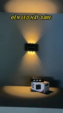 Đèn led hắt tường trang trí năng lượng mặt trời #homedecor #nhadep #dentrangtri 