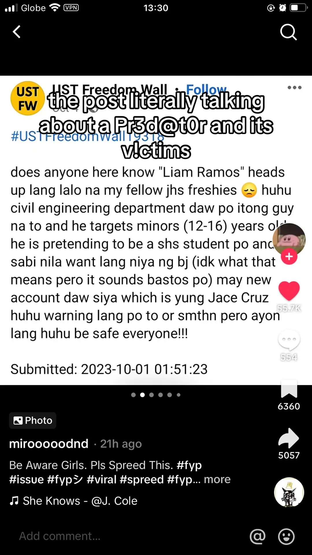 don’t these people use the “Im a minor” card because if you’re old enough to know what even a BJ is then then youre old enough to know how to act right. #ust #SA #comments 