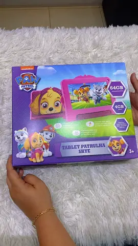 Tablet Infantil da Multilaser 64GB 4GB RAM #patrulhacanina #skie #tablet #fy #satisfying #viral 