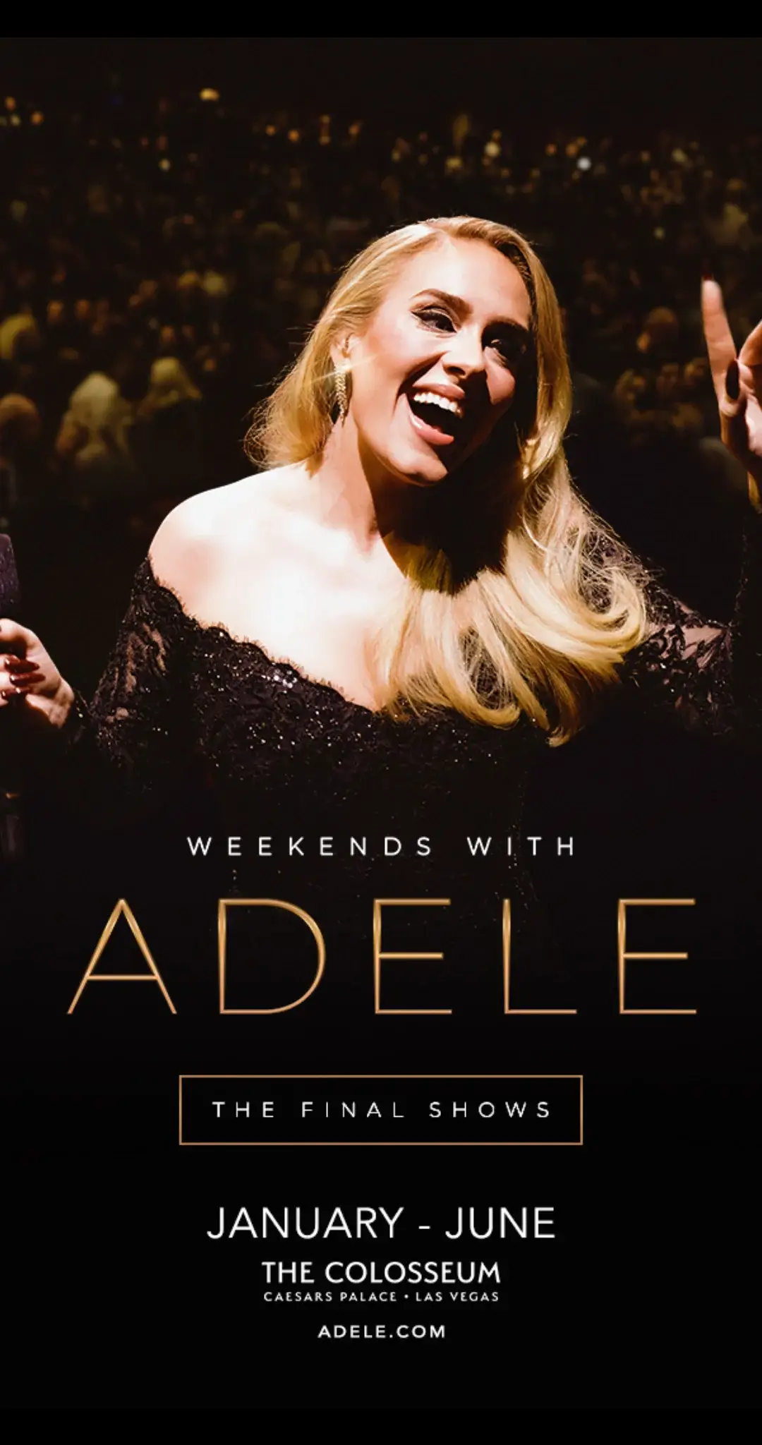 It’s not over yet! 🤩 Adele is coming back to Vegas in 2024 between January and June for the final shows of #WeekendsWithAdele ✨ Tickets go on sale 26th October. For more information, visit registration.ticketmaster.com/adele. #adele #adelelive #fypシ #viral #fy 