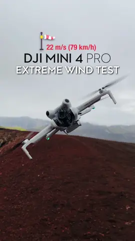 Extreme Wind Test 💨💨 Created by @Hörður Kristleifsson - @h0rdur #DJIMini4Pro
