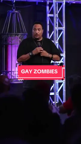 Gay Zombies.   Don't miss @ComedianShang at the @OntarioImprov for one night only on November 1!   #jokes #comedy #standup #improvsixty #shang #comedianshang #gay #zombie #horror #ontario 