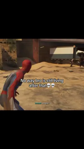That uppercut is vicious bro #memes #gaming #spiderman2 #spiderman #gamingmemes #fyp 