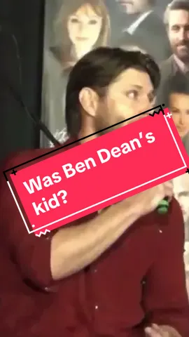 Was Ben Dean’s dad? Perfect answer. #jensenackles #deanwinchester #jaredpadalecki #samwinchester #fyp #foryou #spn #spnfamily #actor #tiktok #supernatural #performer #brothers #entertainment #family #celebrity #celebrities #dad #Love #family 