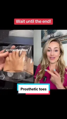 Amazing prosthetic toes! I love how these can improve quality of life for some individuals!  #prosthetic #prosthetics #toes #foottok #footdoctor #podiatrist #podiatry 