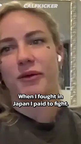 Jessy jess describes her experience fighting in japan #jessyjess #UFC #MMA #tko #WWE 