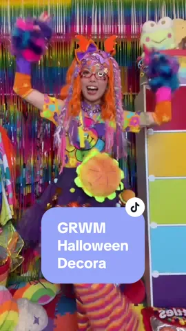 Orange + purple is a wonderful color combo 🧡💜 Halloween Decora GRWM! #decorafashion #decorakei #harajukufashion #jfashion #neoデコラ会 #原宿系 #colorfulfashion #grwm #colorfulclothing 