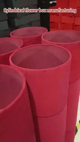 About Jialan Package：Revealing the secret of super shocking red round cardboard gift box factory production#roundboxbd #roundgiftbox #cylindricalbox #giftboxmanufacturer #packagingboxmanufacture