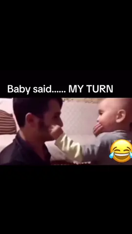 Father and son playing together. ##FatherAndSon ##Father##Sam##BabyAndDad##Funny##Hilarious##BabySlap