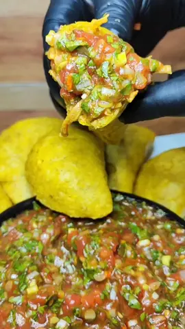 preparar estas crujientes empanadas de plátano 🤤