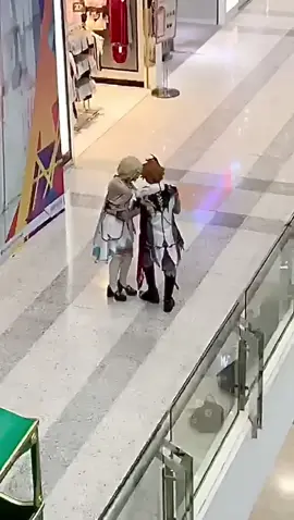 someone clapped for us in the end ☹️💘 #chilumi #cosdate #cosplay #chilumicosplay #GenshinImpact 