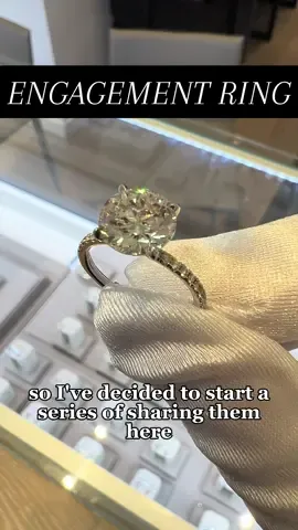 Raise your hand if you love snooping 🙋🏼‍♀️ Can’t wait to share more engagement rings that come through! ✨💍 #fyp #foryou #jeweler #engagementrings 