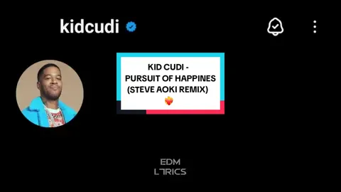 Pursuit Of Happines ❤️‍🔥 #KidCudi #SteveAoki #PursuitOfHappines #Remix #ProjectX #Nostalgia #EDML7RICS #Edm #Music #Lyrics #Spanish #Enjoy #foryou #foryou #foryou #fyp #fyp #fyp #foryoupage #foryoupage #foryoupage 