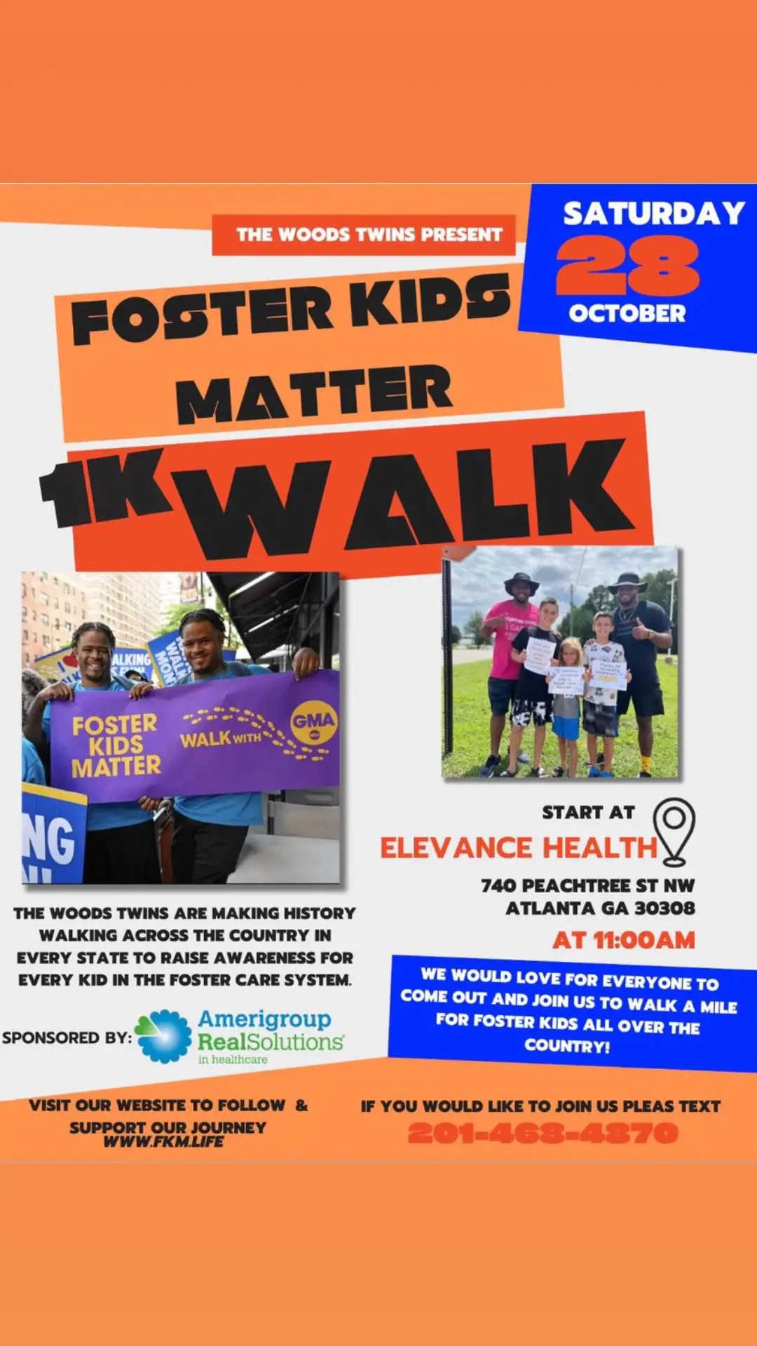 Help us pack out the streets of Atlanta next Saturday 🙏🏽 Let’s do it big for the kids… #fosterkidsmatter❤️ #fostercarenews🥹 #fostercare #twingangg #atlanta #share #viral 