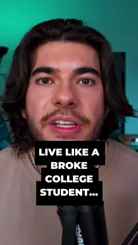 I Live Like a Broke College Student (Kind Of)