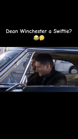 #SUPERNATURAL He’s definitely a Fan😂 #deanwinchester #samwinchester #spnfamily #spn #taylorswift #swiftie #fyp #foryou #viral #trending 