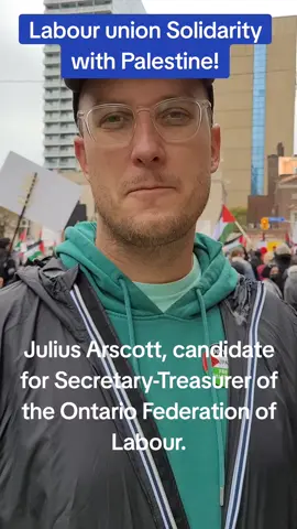 Workers Action Movement candidate for Secretary-Treasurer of the OFL, Julius Arscott, speaks about the need for labour union solidarity with oppressed communities.  www.workersactionmovement.com #OFL #canlab #onpoli #generalstrike #palestine 