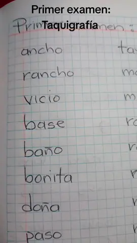 Espero que saquen un 10 🤩.#taquigrafiagregg #taquigrafia 