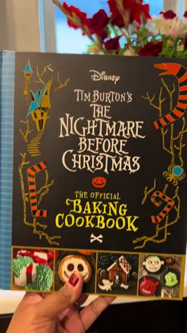 Tim Burton’s The Nightmare Before Christmas: The Offical Baking Cookbook! You can get it on Amazon or wherever books are sold! Tag a Nightmare Before Christmas fan! Thank you @Insight Editions #disneycookbook #disneycookbooks #thenightmarebeforechristmas  #nightmarebeforechristmascookbook  #disneynightmarebeforechristmas  #disneyrecipe #disneyrecipes #jackskellington  #insighteditions #cookbook #cookbooks #distok #disneycommunity #disneyfamily #disneyfamilies #disneybooks #disneybook #gifted