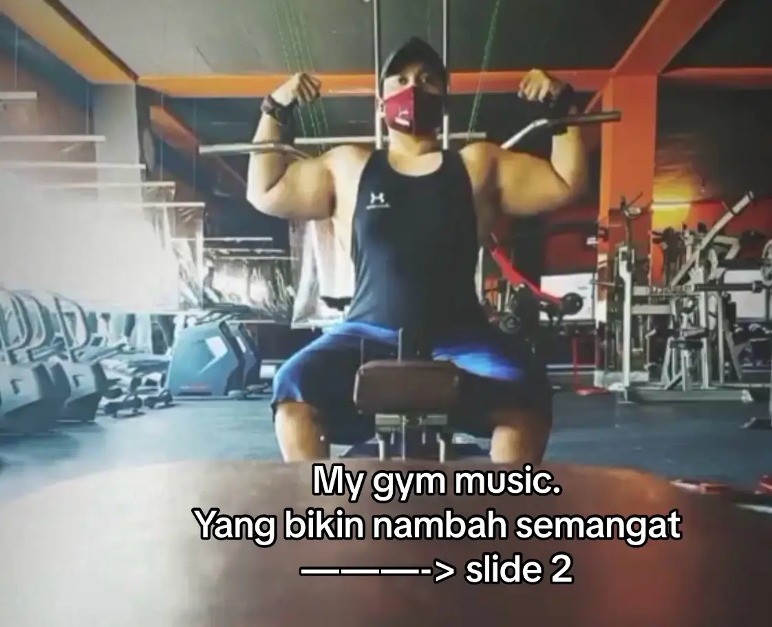 Salah satu gym music penambah semnagat.  #gymmusic #gym #jambi 