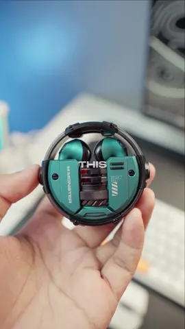 This is the MONSTER AIRMARS XKT10 and this is what I would recommend if you are looking for your first ever wireless earphones. Premium looks and premium sound quality at the same time. It also has 2 modes specifically music and game mode. #TechByRon #TechTok #WirelessEarphone #MonsterXKT10 #Monster