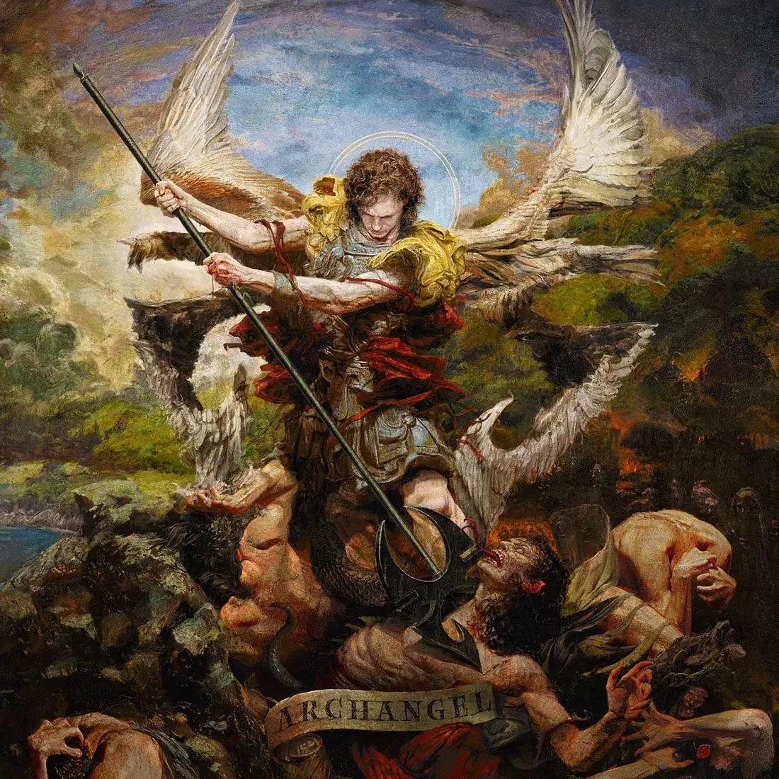 “Archangel”, 2013 by Eliran Kantor /  «Архангел», 2013 - Элиран Кантор.  #arte #артток #arttok #digitalartgallery #artwork #modernart #современноеискусство 