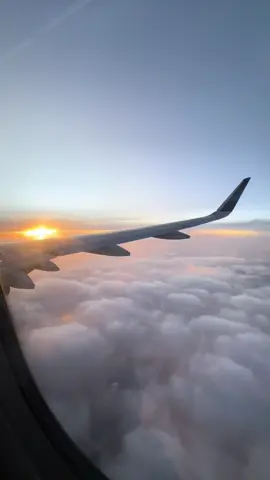 Masih Sunrise di atas pesawat 🤩😍#sunrise #videovibesestetik #aestheticvibes #niceview #sunriseview #sunrisediataspesawat #sunriseaesthetic #sunriseattheplane #jakartamanado #fyp #fypシ #fypsunrise #manado 