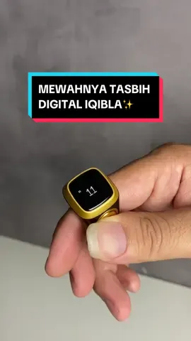 Membalas @kamusuka? cincin tasbih digital yang ngebantu banget untuk rajin berdzikir✨ #iqibla #iqiblazikrring #iqiblatasbih #iqiblaalloy #iqiblaswarovski #iqiblasmarttasbih #tasbih #tasbihdigital #tasbihdigitalpremium #zikir 