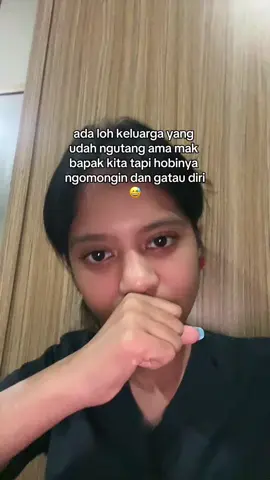 at least bayar utang lo ama mak gua cok