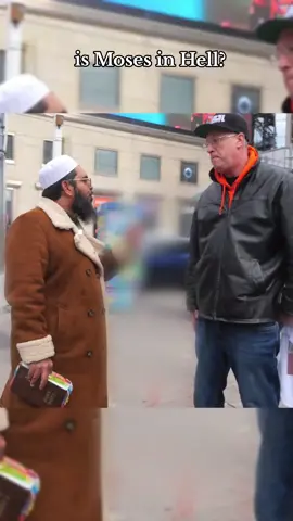 Can Moses pbuh enter paradise even though he didn't know Jesus pbuh existed according to Christianity? #speakerscorner #muslim #muslimtiktok #christian #christiantiktok 