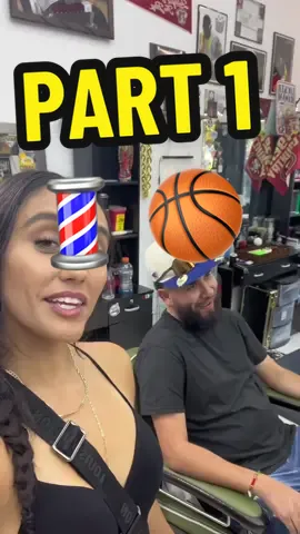 My HAIR on the line is craaazyy🫣🏀🤝💈 #barbershop #longbeach #hoops #basketball #funny 