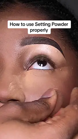 Using setting powders can be very tricky as using it wrongly could ruin your entire makeup.So here are some tricks and hacks that would help you avoid mistakes that would ruin your makeup. 1. Invest in quality SETTING POWDER. Quality here doesnt imply expensive you could  get an affordable setting poder that does the job (if you would like a video on my most preferred setting powder leave a comment below. 2. Make sure to use  a beauty sponge or blender to apply SETTING POWDER on highlighted areas of the face.Personally I prefer using a beauty blender  (as you can see in the video ). 3. Use the “tap tap” method of application DO NOT SWIPE!!!   While applying SETTING POWDER under the eyes make sure to ask model or client to keep eyes up by doing so,you avoid concealer from breaking into lines and looking creased. 4. This is the most important one. Make sure to use the right shade for the skin tone. This helps bring the look together.  I HOPE THIS HELPS!!!!  Thanks for watching.💕💕 #settingpowder #howtousesettingpowder #settingpowdertips  #settingpowdermakeup 