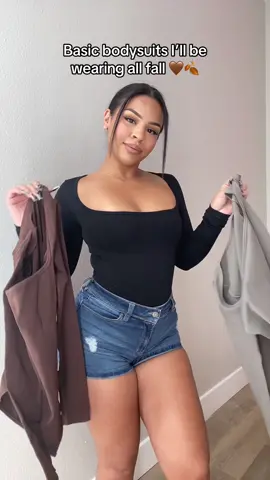 The neckline on these bodysuits from @meyeeka_official on Amazon 😍 #meyeeka #amazon #tryonhaul #amazonbodysuit #tryon #haul #bodysuit 