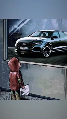 Art 🎨🖌️ series: audi q8                                ✍️#kidlookingatdreamcar                             🚗 @Carlos Dubon #viralvideo #carsoftiktok #fypシ #q8audi #angelitojerez00 #angelitojerez #artistsoftiktok 