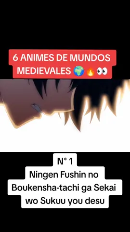 6 ANIMES DE MUNDOS MEDIEVALES 🌍🔥👀 PT 1 #ZzluiszZ #anime #resumen #medieval #protaop #traicion #magico #fantasia 