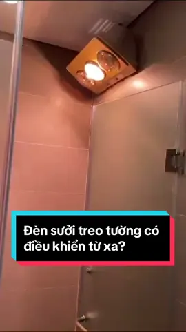 Đừn sưởi nhà tắm 3 bóng Heizen treo tường, sử dụng điều khiển từ xa #densuoinhatam #densuoi #đèn 