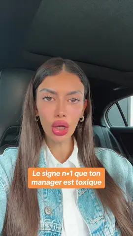 Voici le signe que tous les managers toxiques ont en communs… 😱🥵#mondedutravail #toxique #manager #boss #relationhumaine #colleguesdetravail #viedetouslesjours 