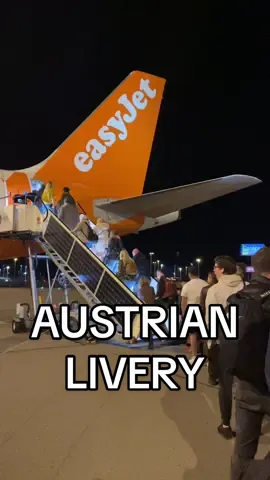 Easy nights on a flight back home to London Southend Airport from @Schiphol Airport AMS — with a beautiful Austrian @easyJet livery to boot! Flights from just £15.  #FlyLondonSouthend #londonsouthendairport #easyJet #avgeeks #aviationlovers #aviationdaily #aircraftlivery #amsterdam #schipholairport 