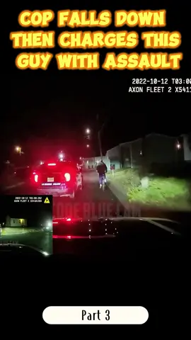 Cop Falls Down Then Charges This Guy With Assault part 3 #policeofficer #pursuit #copusa #policeactivity #copstvshow #copsoftiktok #trending #foryoupage #fbyyy 