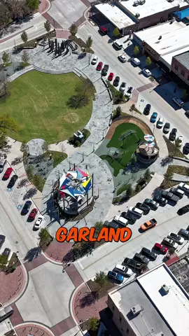 #DowntownGarland just reopened with a brand new square. #GarlandTX