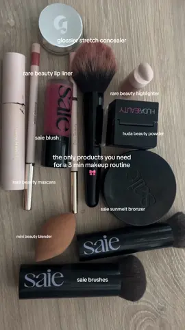 for those busy days 🎀🫧 #3minmakeup #easymakeup #quickmakeuproutine #naturalbeautyproducts #sephorasalerecommendations 