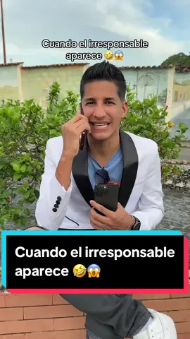 Cuando el irresponsable aparece 🤣😱