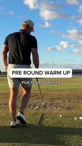 does this look like YOUR warm up before your round? #golftiktok 