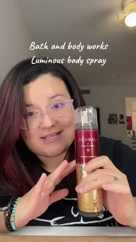 Omg im so obssesed @bath & body works 🫶  u definetly hit it with this one i looove it.  #luminousbodyspray #bathandbodyworks #bathandbodyworkscheck #bathandbodyworksscents #bodyspray #omg #obssessed #yummysmell #smellssogood #bomb
