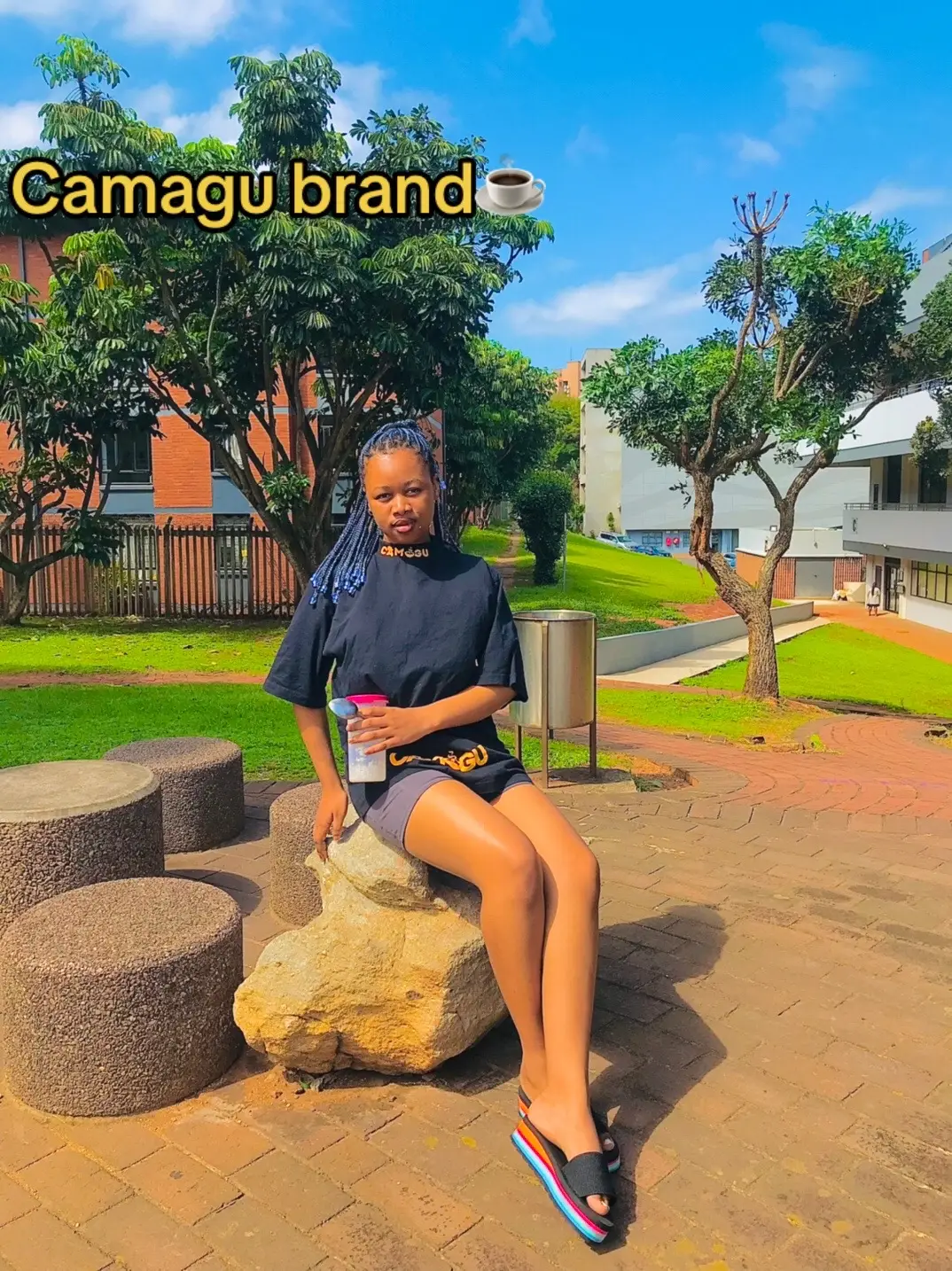 Get yourself an oversized T-shirt worth R350. Brought to you by the Camagu Brand. For more info email: mondekamabibini@gmail.com or send a message to +27 73 742 4861. Chosi ☕️