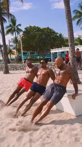 Workout in Miami beach