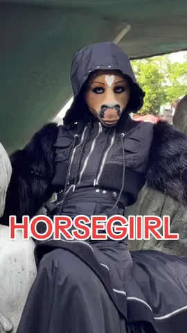 Berlin’s favorite farm-fatale @horsegiirLsteLLa gallops through Berlin for our Fall issue 🐴 #horsegiirl #horsegirl #horsegiirl420 